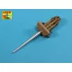 Aber Models U.S. 76,2 mm M7 gun Barrel for M10 Tank Destroyer - M10 páncélvadász – amerikai 76,2 mm-es M7 lövegcső