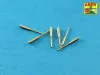 Aber Models Set of barrels for US M16A1 or M231 5,56mm gun barrels x 6 pcs. - amerikai M16A1/M231 5,56 mm-es fegyvercsövek – 6 darabos készlet