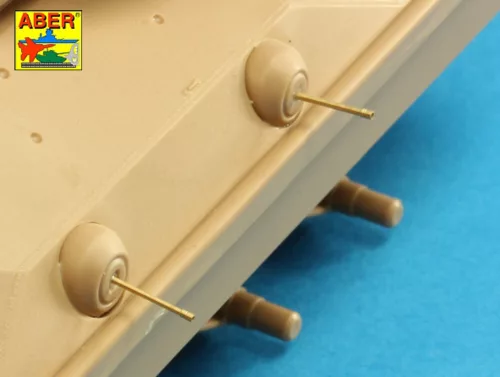 Aber Models Set of barrels for US M16A1 or M231 5,56mm gun barrels x 6 pcs. - amerikai M16A1/M231 5,56 mm-es fegyvercsövek – 6 darabos készlet