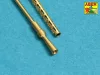 Aber Models Set of 2 barrels for Russian 14,5 mm machine guns KPVT used on ZPU-2 or ZPU-4 - orosz 14,5 mm-es KPVT géppuskacsövek – 2 darabos készlet ZPU-2/ZPU-4-hez