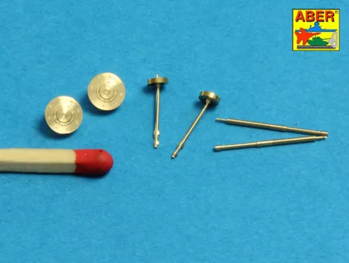 Aber Models Set of 2 barrels for Soviet 7,62mm DT - szovjet 7,62 mm-es DT – 2 lövegcső