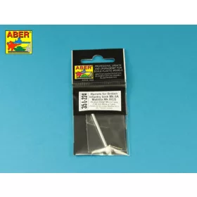   Aber Models Barrel ROQF Mk.I 76,2mm for Matilda Mk.IIICS with Besa MG barrel - Matilda Mk.IIICS Besa MG lövegcső – ROQF Mk.I 76,2 mm-es lövegcső