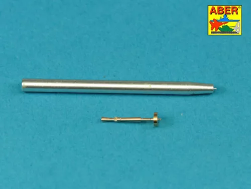Aber Models Barrel ROQF Mk.I 76,2mm for Matilda Mk.IIICS with Besa MG barrel - Matilda Mk.IIICS Besa MG lövegcső – ROQF Mk.I 76,2 mm-es lövegcső