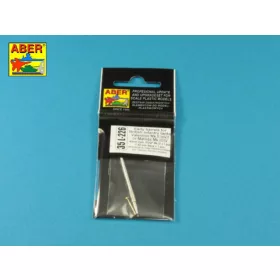   Aber Models Early barrel for Valentine Mk.II to VII or Matilda Mk.III/IV with Besa MG barrel - VII vagy Matilda Mk.III/IV Besa MG lövegcső – korai lövegcső