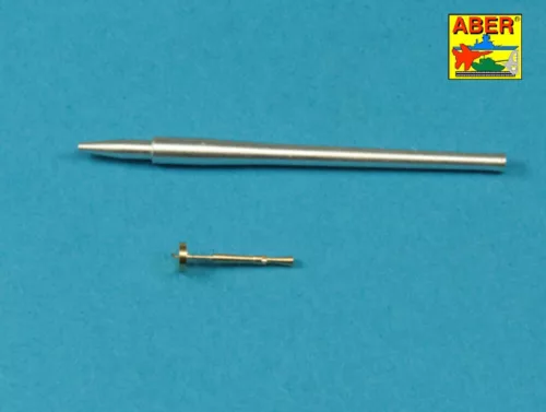 Aber Models Early barrel for Valentine Mk.II to VII or Matilda Mk.III/IV with Besa MG barrel - VII vagy Matilda Mk.III/IV Besa MG lövegcső – korai lövegcső