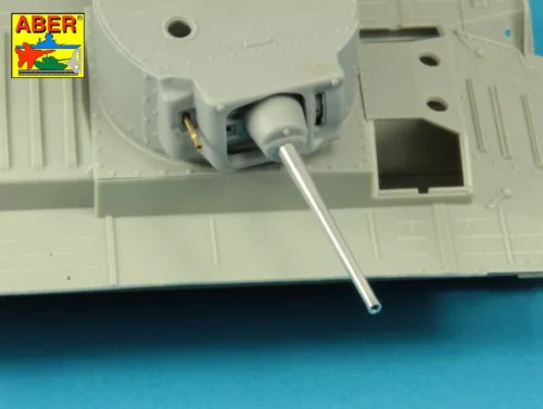 Aber Models Early barrel for Valentine Mk.II to VII or Matilda Mk.III/IV with Besa MG barrel - VII vagy Matilda Mk.III/IV Besa MG lövegcső – korai lövegcső