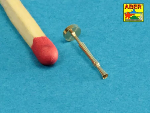Aber Models Early barrel for Valentine Mk.II to VII or Matilda Mk.III/IV with Besa MG barrel - VII vagy Matilda Mk.III/IV Besa MG lövegcső – korai lövegcső