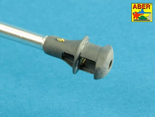 Aber Models Barrel for German 75mm PaK 40 gun without muzzle brake - német 75 mm-es PaK 40 lövegcső – csőszájfék nélküli változat