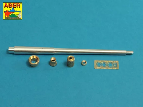 Aber Models német Pz.Kpfw. VII Löwe vagy VK 7201(K) – 10,5 cm-es KwK L/70 perforált lövegcső – csőszájfékkel