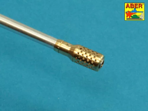 Aber Models német Pz.Kpfw. VII Löwe vagy VK 7201(K) – 10,5 cm-es KwK L/70 perforált lövegcső – csőszájfékkel