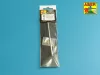 Aber Models 7,5cm gun barrel with single baffle muzzle brake for German Tank VK3002(DB) - 7,5 cm-es lövegcső egykamrás csőszájfékkel – német VK3002(DB) harckocsihoz