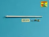 Aber Models 7,5cm gun barrel with single baffle muzzle brake for German Tank VK3002(DB) - 7,5 cm-es lövegcső egykamrás csőszájfékkel – német VK3002(DB) harckocsihoz