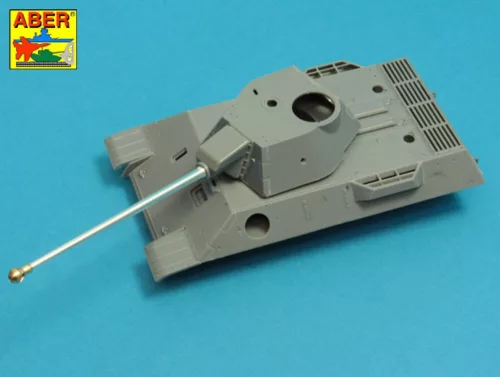 Aber Models 7,5cm gun barrel with single baffle muzzle brake for German Tank VK3002(DB) - 7,5 cm-es lövegcső egykamrás csőszájfékkel – német VK3002(DB) harckocsihoz