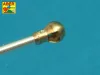 Aber Models 7,5cm gun barrel with single baffle muzzle brake for German Tank VK3002(DB) - 7,5 cm-es lövegcső egykamrás csőszájfékkel – német VK3002(DB) harckocsihoz