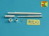 Aber Models Russian U-5TS (2A20) 115mm tank barrel for T-62 - orosz 115 mm-es U-5TS (2A20) harckocsi-lövegcső – T-62-höz