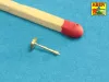 Aber Models brit első világháborús Mk.I Male harckocsi – 2 db 6 fontos lövegcső és 3 db 8 mm-es Hotchkiss géppuskacső