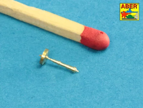 Aber Models brit első világháborús Mk.I Male harckocsi – 2 db 6 fontos lövegcső és 3 db 8 mm-es Hotchkiss géppuskacső