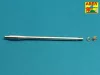 Aber Models U.S 90 mm M3 barrel with thread protector for tank destroyer M36B1 - páncélvadász M36B1 – U.S 90 mm-es M3 menetvédő lövegcső