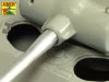Aber Models U.S 90 mm M3 barrel with thread protector for tank destroyer M36B1 - páncélvadász M36B1 – U.S 90 mm-es M3 menetvédő lövegcső