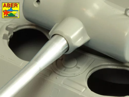 Aber Models U.S 90 mm M3 barrel with thread protector for tank destroyer M36B1 - páncélvadász M36B1 – U.S 90 mm-es M3 menetvédő lövegcső