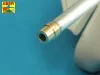 Aber Models U.S 90 mm M3 barrel with thread protector for tank destroyer M36B1 - páncélvadász M36B1 – U.S 90 mm-es M3 menetvédő lövegcső