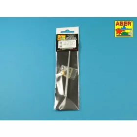   Aber Models 7,5 cm barrel with muzzle brake for Panther Ausf.A for Meng - 7,5 cm-es csőszájfékkel szerelt lövegcső