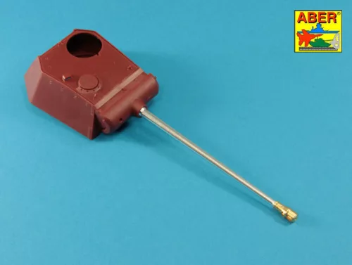Aber Models 7,5 cm barrel with muzzle brake for Panther Ausf.A for Meng - 7,5 cm-es csőszájfékkel szerelt lövegcső