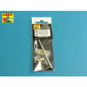   Aber Models U.S 90 mm M3 barrel with muzzle brake for T26E3 , Pershing - U.S 90 mm-es M3 csőszájfékkel szerelt lövegcső