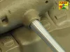 Aber Models U.S 90 mm M3 barrel with muzzle brake for T26E3 , Pershing - U.S 90 mm-es M3 csőszájfékkel szerelt lövegcső