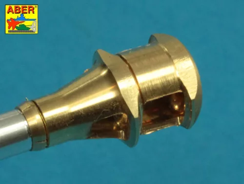 Aber Models U.S 90 mm M3 barrel with muzzle brake for T26E3 , Pershing - U.S 90 mm-es M3 csőszájfékkel szerelt lövegcső