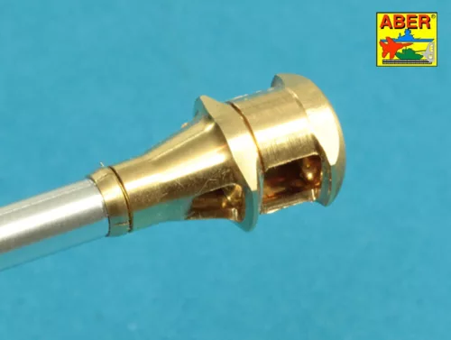 Aber Models U.S 90 mm M3 barrel with muzzle brake for T26E3 , Pershing - U.S 90 mm-es M3 csőszájfékkel szerelt lövegcső