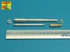 Aber Models Gun barrel for German Rheinmetall 12,8cm K44 L/55 Anti-Tank Gun - lövegcső