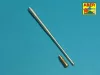 Aber Models Gun barrel for German Rheinmetall 12,8cm K44 L/55 Anti-Tank Gun - lövegcső