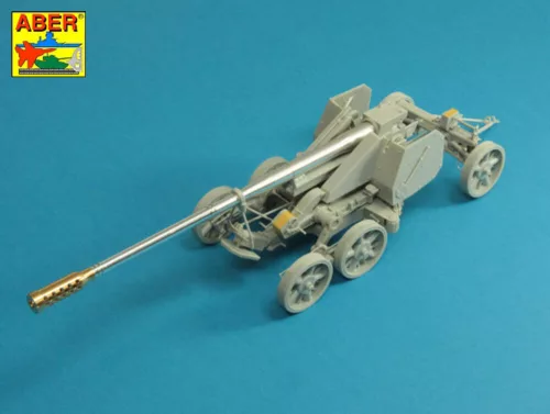 Aber Models Gun barrel for German Rheinmetall 12,8cm K44 L/55 Anti-Tank Gun - lövegcső