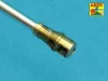 Aber Models 7,5 cm barrel with muzzle brake for Panther Ausf.A for Takom - 7,5 cm-es csőszájfékkel szerelt lövegcső