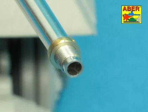 Aber Models 7,5 cm barrel with muzzle brake for Panther Ausf.A for Takom - 7,5 cm-es csőszájfékkel szerelt lövegcső