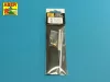 Aber Models német 8,8 cm-es KwK 43/3 L/71 egyrészes lövegcső – korai Tiger II Porsche toronyhoz
