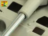 Aber Models német 8,8 cm-es KwK 43/3 L/71 egyrészes lövegcső – korai Tiger II Porsche toronyhoz