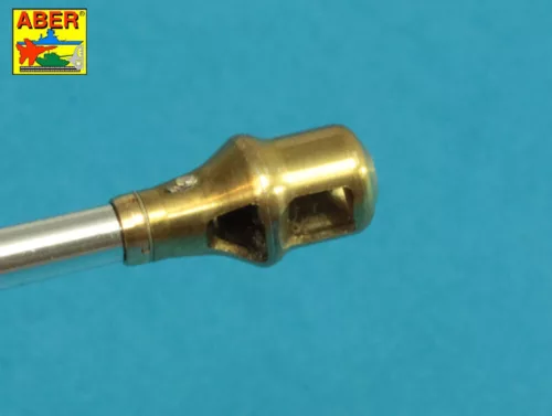 Aber Models német 8,8 cm-es KwK 43/3 L/71 egyrészes lövegcső – korai Tiger II Porsche toronyhoz