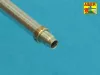 Aber Models német 8,8 cm-es KwK 43/3 L/71 egyrészes lövegcső – korai Tiger II Porsche toronyhoz