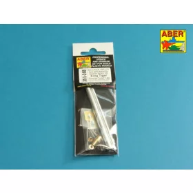   Aber Models német 8,8 cm-es KwK 43/3 L/71 kétrészes lövegcső – késői Tiger II Porsche toronyhoz