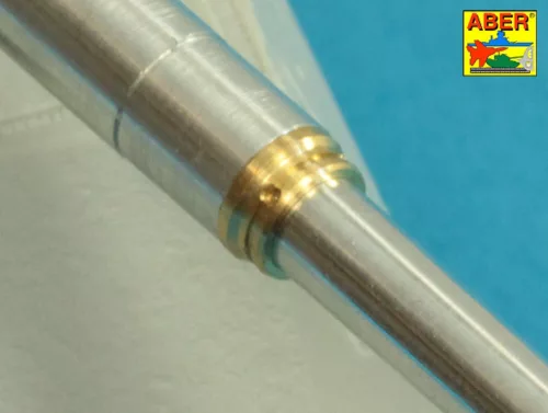 Aber Models német 8,8 cm-es KwK 43/3 L/71 kétrészes lövegcső – késői Tiger II Porsche toronyhoz