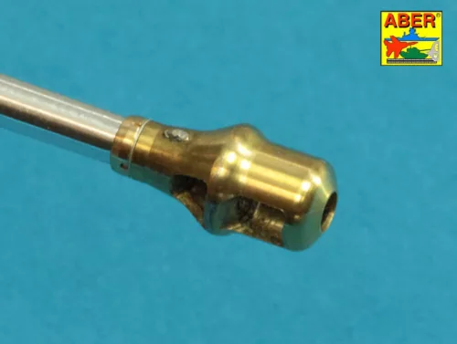 Aber Models német 8,8 cm-es KwK 43/3 L/71 kétrészes lövegcső – késői Tiger II Porsche toronyhoz
