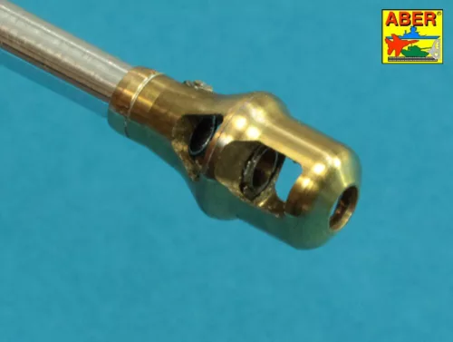 Aber Models német 8,8 cm-es KwK 43/3 L/71 kétrészes lövegcső – késői Tiger II Porsche toronyhoz