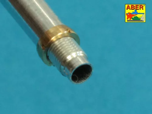 Aber Models német 8,8 cm-es KwK 43/3 L/71 kétrészes lövegcső – késői Tiger II Porsche toronyhoz