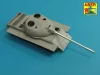 Aber Models Russian D-10T 100mm tank barrel for T-54B/T-55 - orosz 100 mm-es D-10T harckocsi-lövegcső – T-54B/T-55-höz