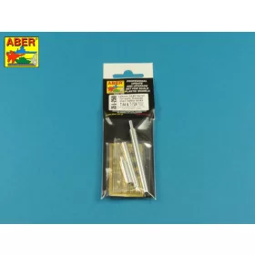   Aber Models 125mm 2A46 Barrel for Russian Tank T-64 &T-72A - without thermal cover - 125 mm-es 2A46 harckocsi-lövegcső hővédő köpeny nélkül – T-64 és T-72A harckocsikhoz