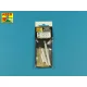 Aber Models 125mm 2A46 Barrel for Russian Tank T-64 &T-72A - without thermal cover - 125 mm-es 2A46 harckocsi-lövegcső hővédő köpeny nélkül – T-64 és T-72A harckocsikhoz