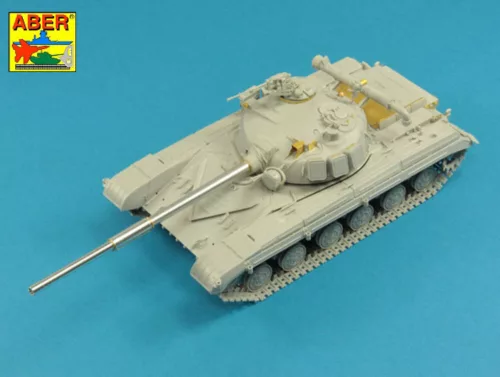 Aber Models 125mm 2A46 Barrel for Russian Tank T-64 &T-72A - without thermal cover - 125 mm-es 2A46 harckocsi-lövegcső hővédő köpeny nélkül – T-64 és T-72A harckocsikhoz