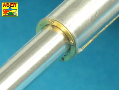Aber Models 125mm 2A46 Barrel for Russian Tank T-64 &T-72A - without thermal cover - 125 mm-es 2A46 harckocsi-lövegcső hővédő köpeny nélkül – T-64 és T-72A harckocsikhoz
